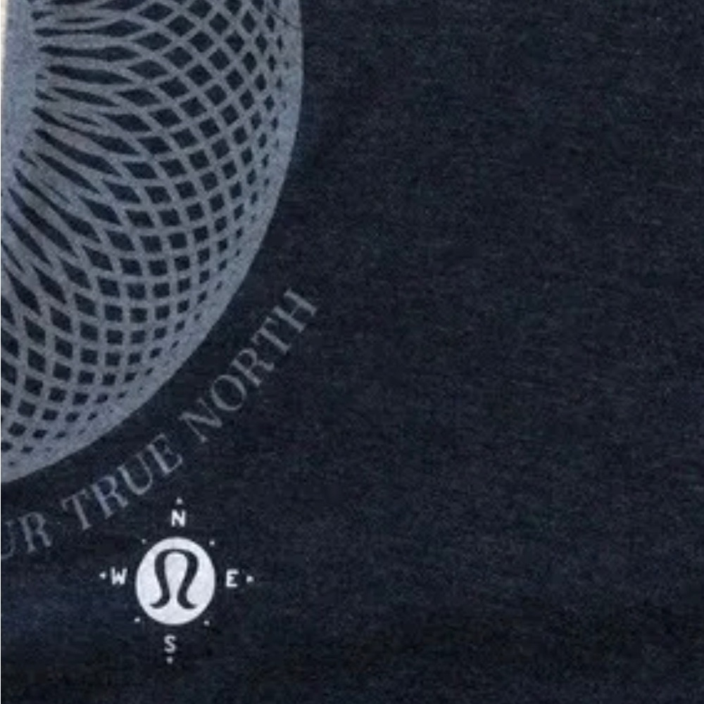 Lululemon Nook Tank Wanderlust Size 8 Heathered Black NWT Grey Yoga Top RARE - Picture 3 of 12